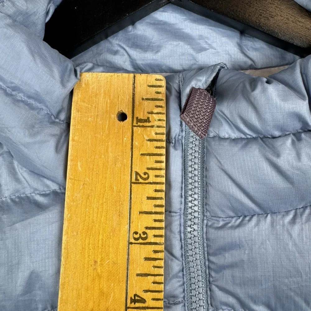 Patagonia Jacket Kids Large 12 Sky Blue Youth Down Sweater‎ Puffer Coat Full Zip